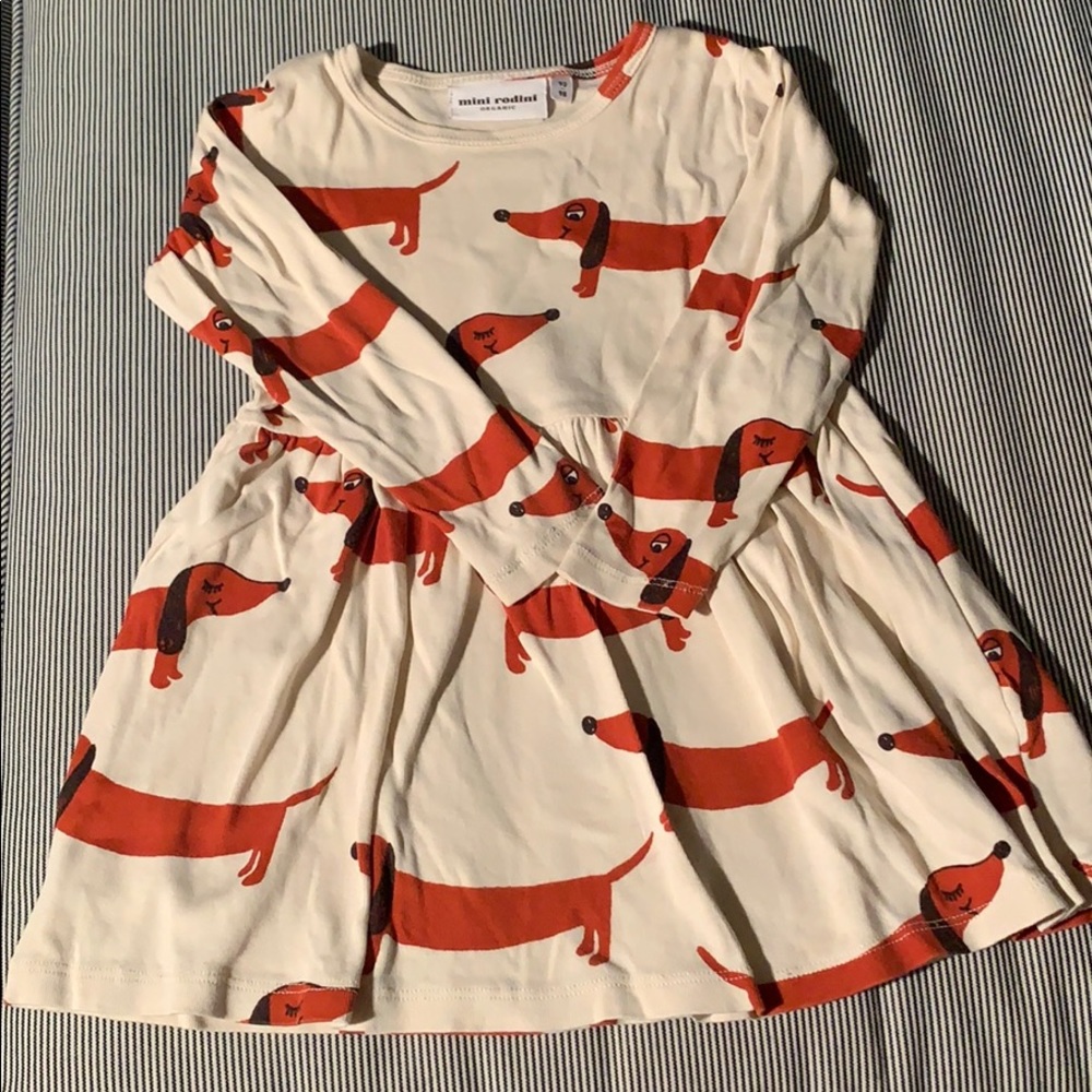 Mini Rodini hot dog dress size 3/4